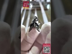 Roségold polierte Edelstahlfliesen 20 mm L-förmige Fliesen Metall Ecke Trim