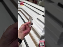 Flexible Skirting Board Profile Baseboard Formen deckt 4 Zoll für Innenwände