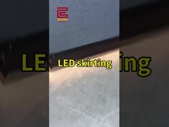 Smart LED Aluminium Skirting Board. Wasserdicht und RGB-Beleuchtung. Sofortiges Luxus-Haus-Upgrade!