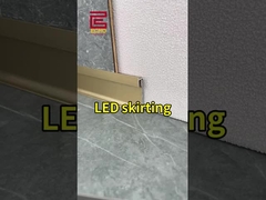 Smart LED Aluminium Skirting Board ♫ Sprachsteuerung + wasserdicht ♫ Verwandeln Sie den Boden in Lichtkunst