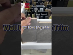 Aluminium-Wandplatten-Trimming. Keine Lücke, Nähdecke + Eckschutz. Perfekt für WPC/PVC-Bedeckung.