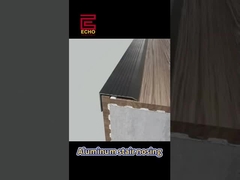 Anti-Rutsch Aluminium Treppenkanten | Ohne Nut Installation | Stürze in 10 Minuten verhindern!