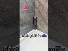 Anpassungsfähiges, langlebiges Aluminium-Skirting Board mit LED-Kanal-Mounting-LED-Profil