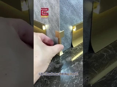 Smarte LED-Aluminium-Sockelleiste | Kabellose Installation | Schaffen Sie schwebende Lichteffekte in 10 Minuten!