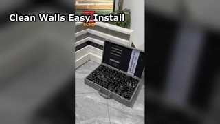 Sockelleistenverkleidung aus Aluminium | Moderne Wand-zu-Boden-Veredelungslösung