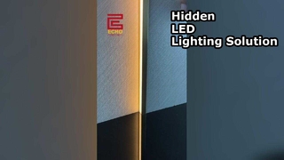 Aluminium-LED-Lichtleistenprofil | Lineare Beleuchtungsleiste für moderne Innenarchitektur #aluminumtrim
