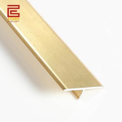 Qualität  Aluminium Exterior Flooring T Molding Transition Strip Room Metal Floor Divider Strips usine