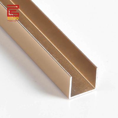 HomeBase U-Form Fliesen zu Fliesen Trim Aluminium Chrome Edge Fliesen Trim