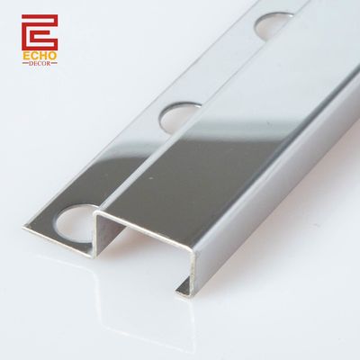 316 Polierte Quadratenecke aus Edelstahl 20 mm für Wandfliesen