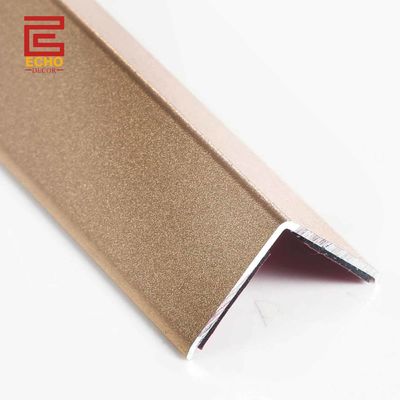 15mm Aluminium Fliesen Trim V Kappe Selbstklebstoff Fliesen Rand Trim Veredelung