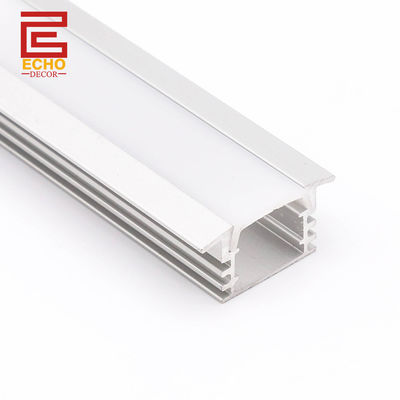 Silber 15mm LED Profil Aluminium LED Streifen Lichtkanal für die Decke