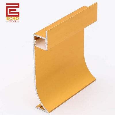 Anpassungsfähiges, langlebiges Aluminium-Skirting Board mit LED-Kanal-Mounting-LED-Profil