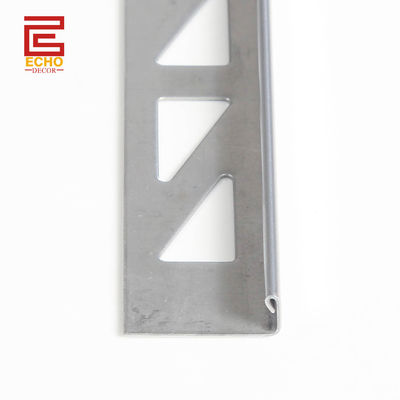 Brushed Edelstahl Fliesen Trim Wandfliesen Ecke L-Form Trim