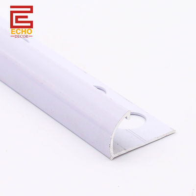 Weiß 1 4 Viertel Rund Aluminiumfliesen 12mm Fliesen Rand