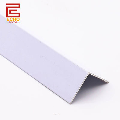 90 Grad Doppelseitiges Außenwinkel Aluminiumfliesen Trim Weiß