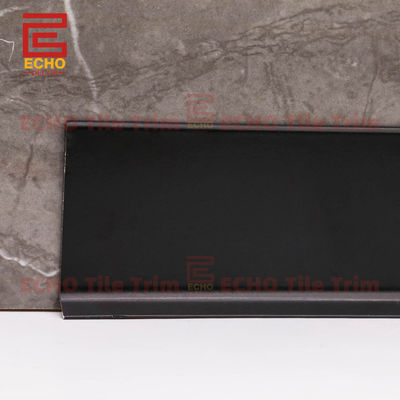 Profile von Morden Skirting Board Schwarz Innenausstattung Baseboard Flat