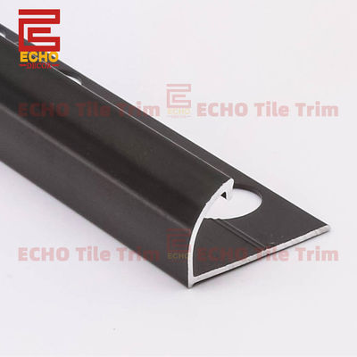 Bad Dekorativ Aluminium Fliesen Runde Schwarze Fliesen Rand Trim