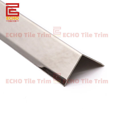 20 mm Metall L-Form Fliesen Randstreifen Edelstahl Fliesen Trim