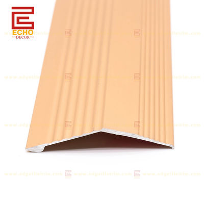 Antislip-Selbstklebende Aluminium-Reduzierer-Boden-Übergangsstreifen Länge 2-3m/Anpassung Außen-Ecke-Fliesen-Trim