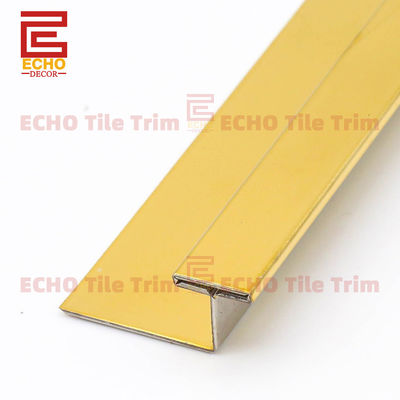 Individuelle Fliesen zum Holzboden Übergangsstreifen Metallschwelle Trim Vorteil der Abdeckung von Ausdehnung Lücken