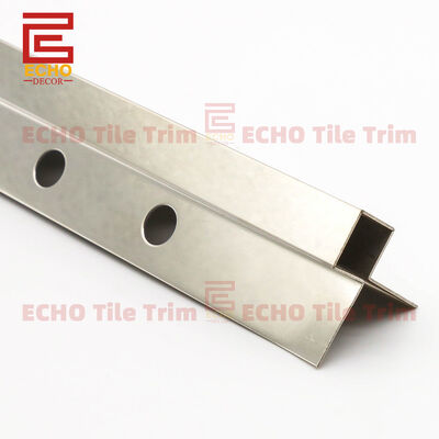  SS Outside Corner Molding Stainless Steel Tile Trim Beading For Tiles