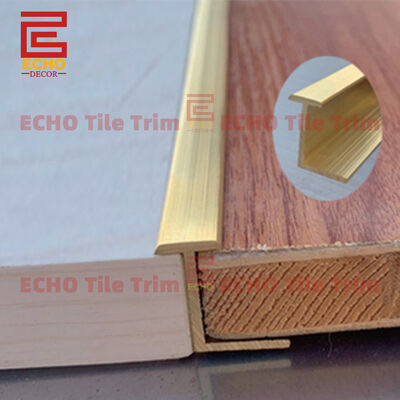 Kommerzielle nahtlose Übergangsstreifen von Hartholz zu Laminatboden